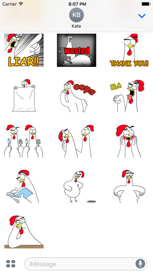 Chicken Bro 11 Sticker Pack(圖3)-速報App