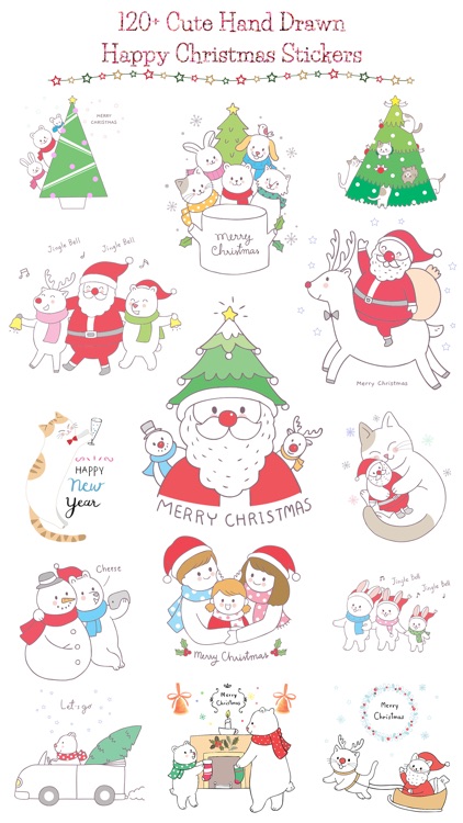 Cute Hand Drawn Christmas Pack
