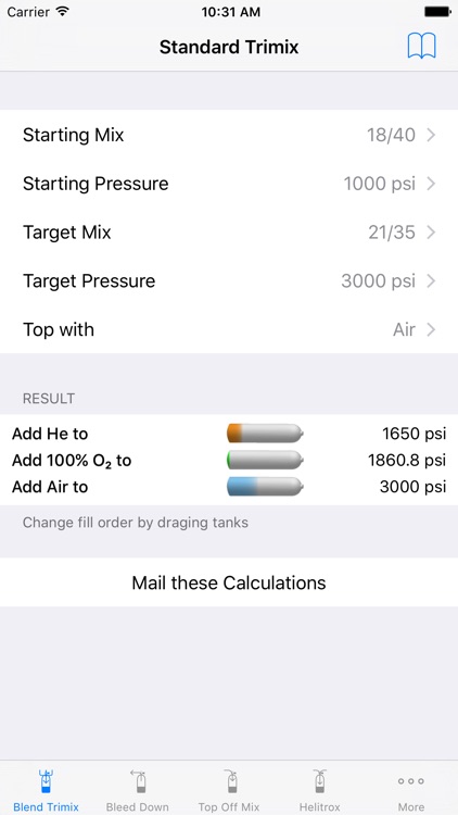 Trimix Tools