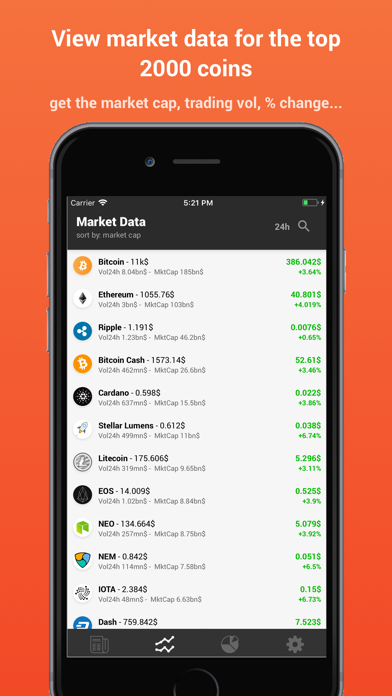CryptoControl app screenshot 3