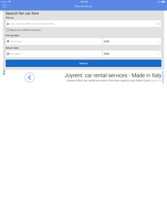 Screenshot #4 pour Rental Cars - Rent a Car