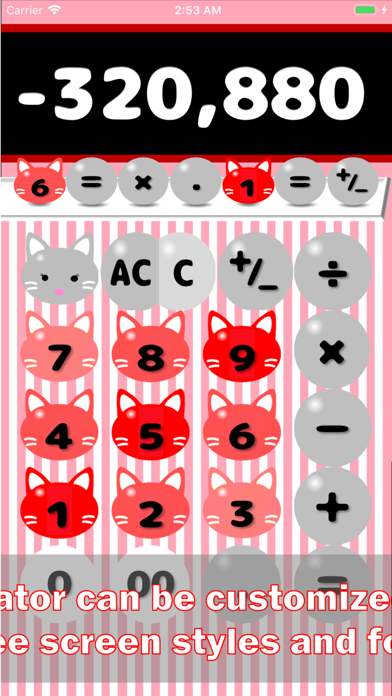 Kitten's Calc screenshot 2