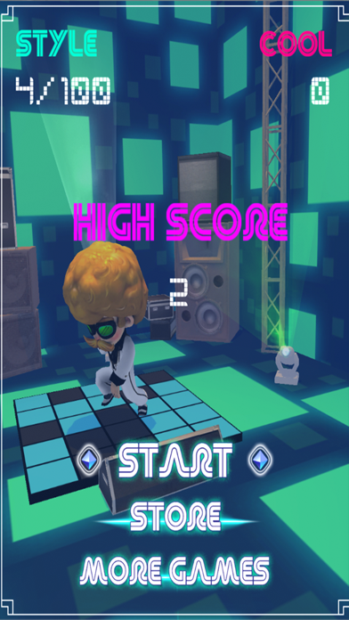Stack Tap Disco Star Screenshot