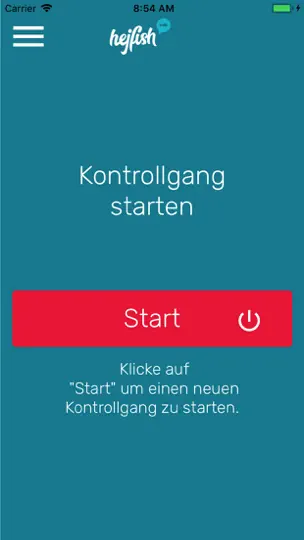 Screenshot von Hejfish Kontrolle auf dem iPhone 1