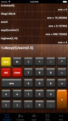 My Graphing Calculator Lite screenshot 1