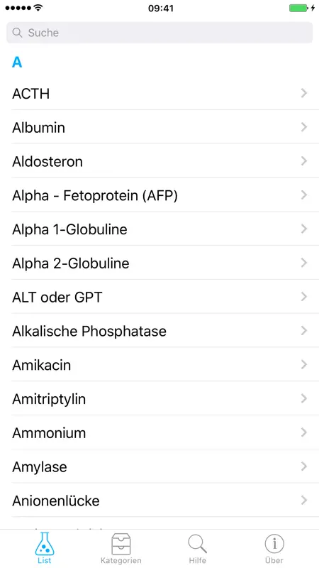 Laborwerte screenshot 1 of 4