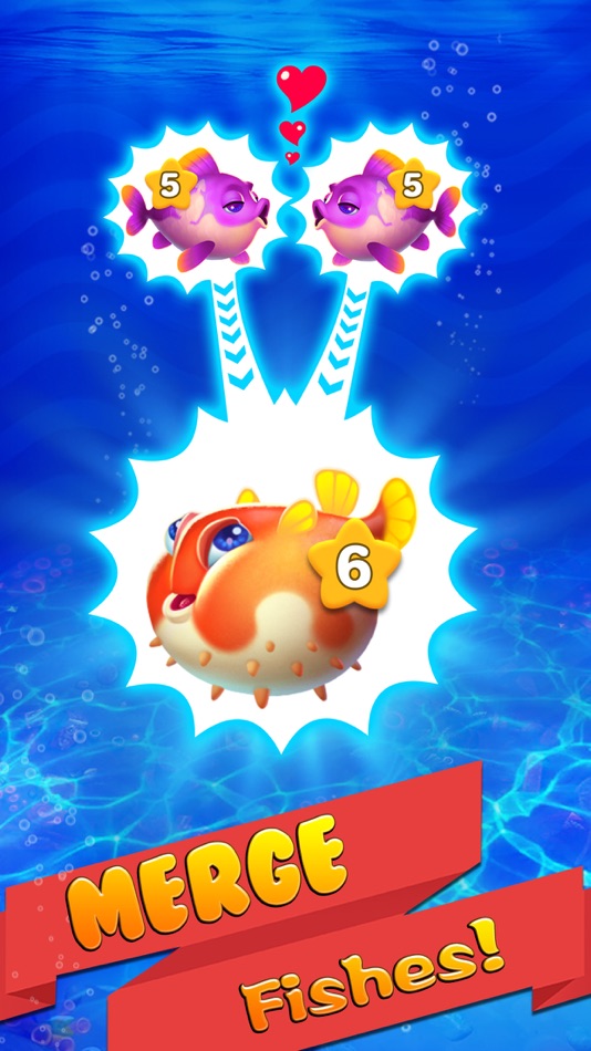 #2. Merge Fish - Idle Tycoon Game (iOS) Bởi: DragonPlus