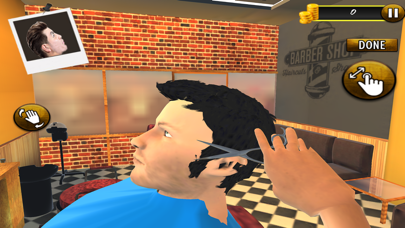 Barber Shop Hair Cut Games 3D screenshot 3
