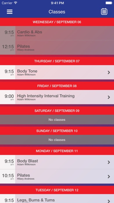 AGW Fitness screenshot 3