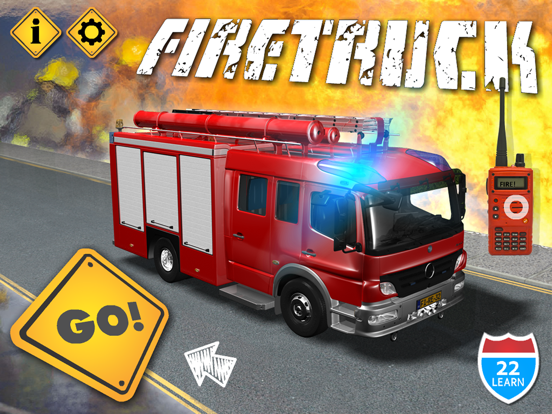 Kids Vehicles Fire Truck games на iPad