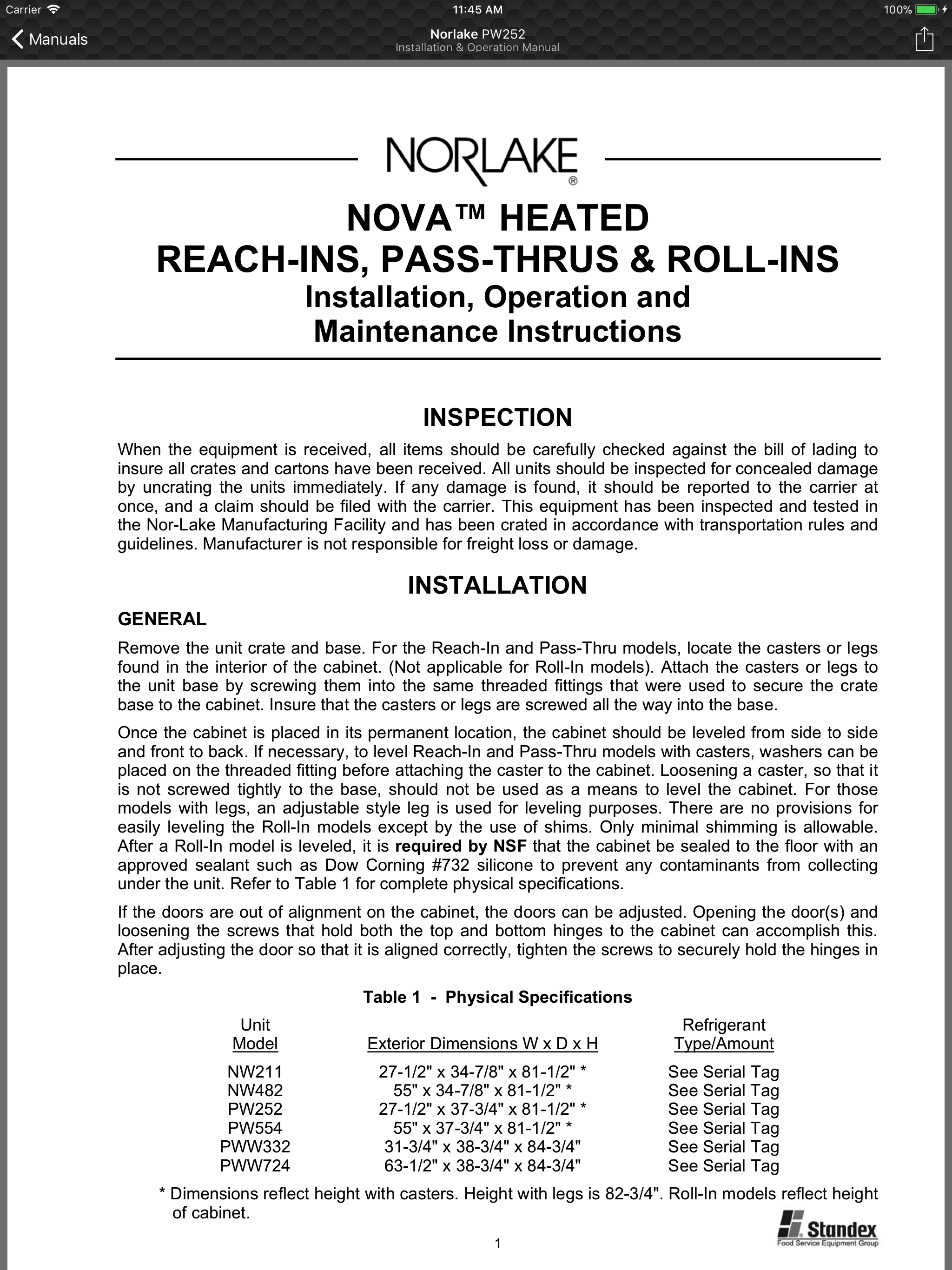 Nor-Lake/Master-Bilt OEM Parts screenshot 7