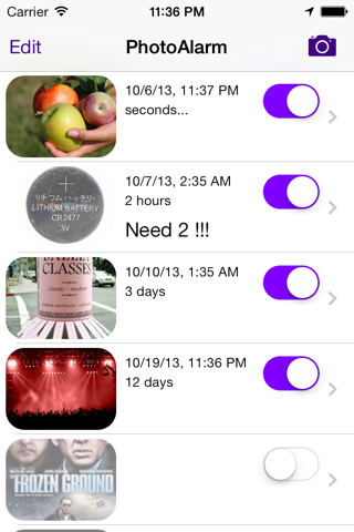 PhotoAlarm for Phone screenshot 2