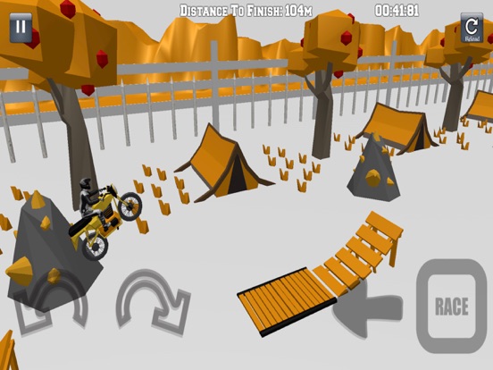 RACING BIKE - REAL STUNT GAMES iPad screenshot