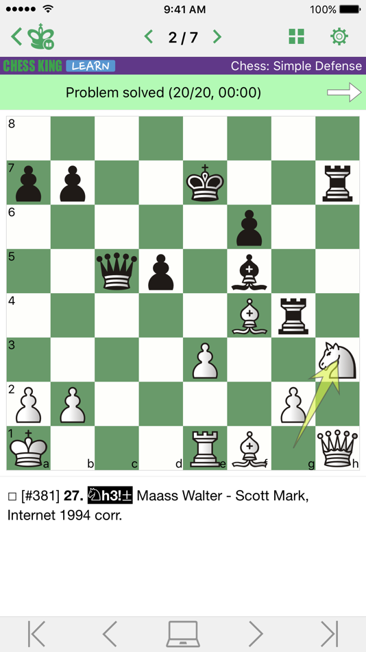 #2. Chess: Simple Defense (iOS) 由: Chess King