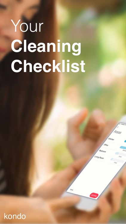Cleaning Checklist: Kondo