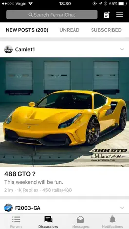 Game screenshot FerrariChat.com apk
