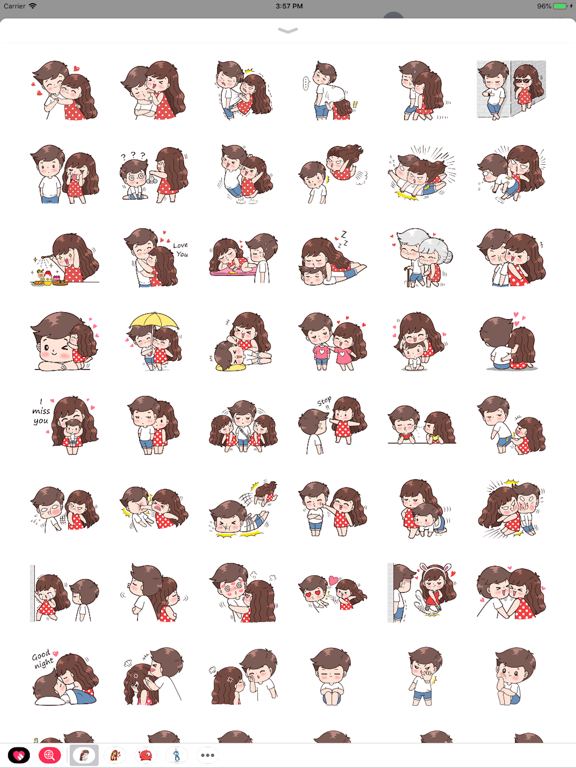 LOVE® iPad screenshot 3 - Stickers app