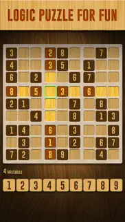 sudoku wood puzzle iphone screenshot 2