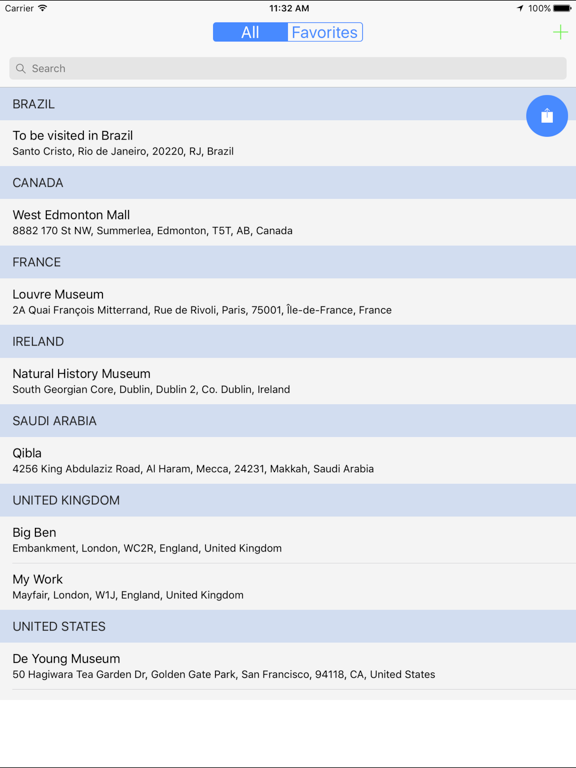 Screenshot #4 pour My Places App