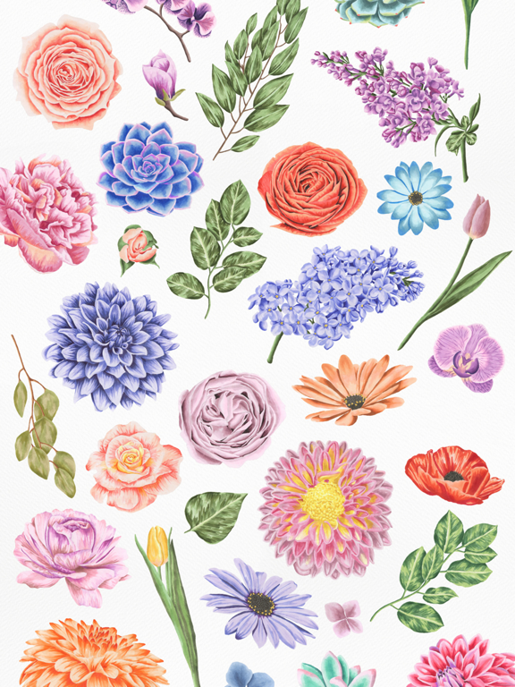 Screenshot #5 pour Watercolor Emoji Stickers for iMessage & WhatsApp