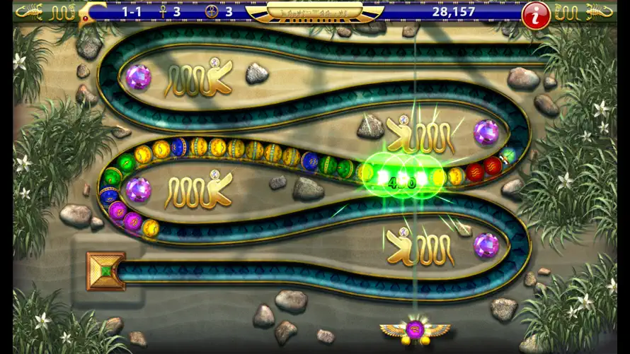 Luxor HD screenshot 1