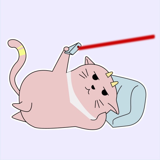 Alien Cat Animated Stickers Icon