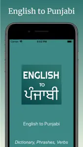 English to Punjabi Translator screenshot #1 for iPhone