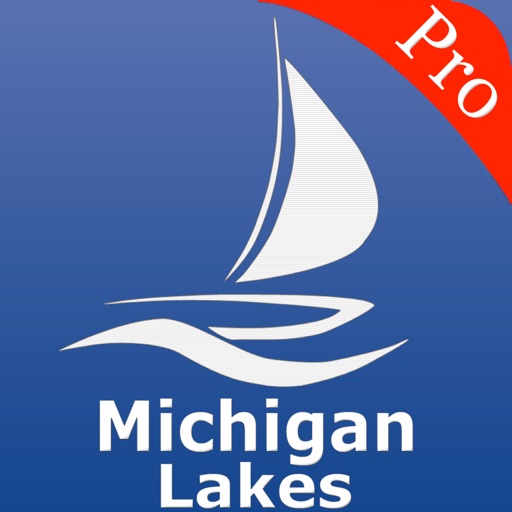 Michigan Lakes GPS Charts Pro icon