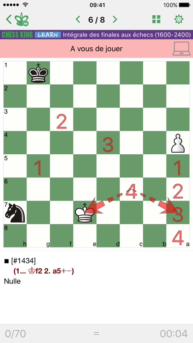 Screenshot #1 pour Finales aux échecs (1600-2400)