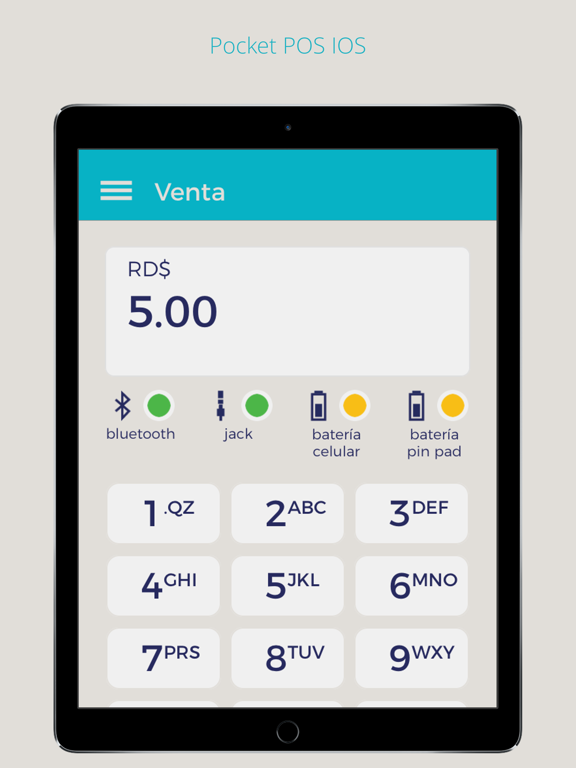 POCKETPOS by CardNET iPad screenshot