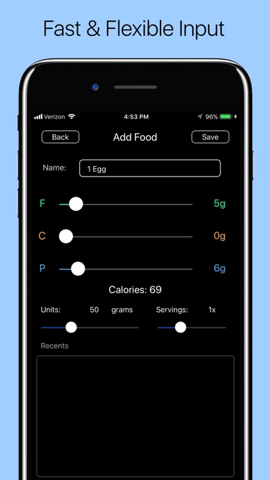 Macro Tracker - Keto Diet App screenshot 3