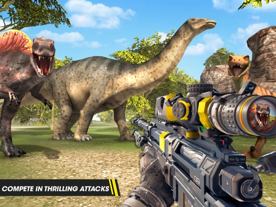 Screenshot #4 pour Dinosaure chasseur Mortel Jeu