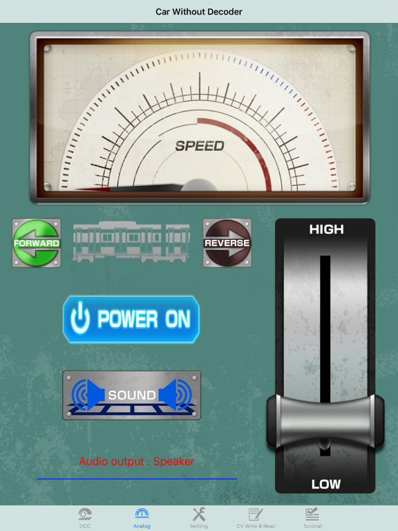 e-Train controller iPad screenshot 2 - Entertainment app