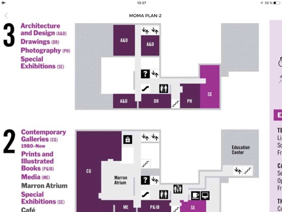 New York City Museums iPad screenshot