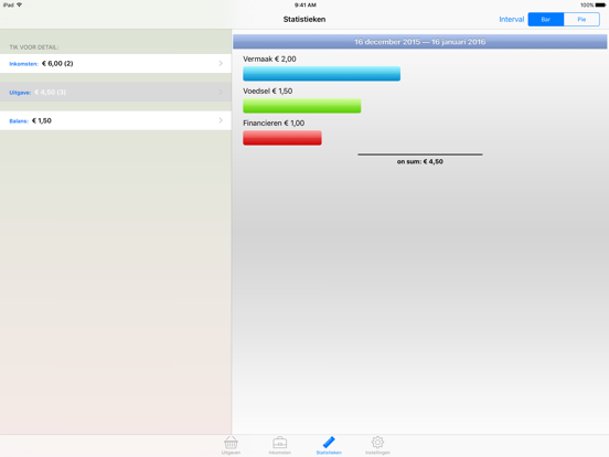 Gewoon Geld Klassiek iPad app afbeelding 2