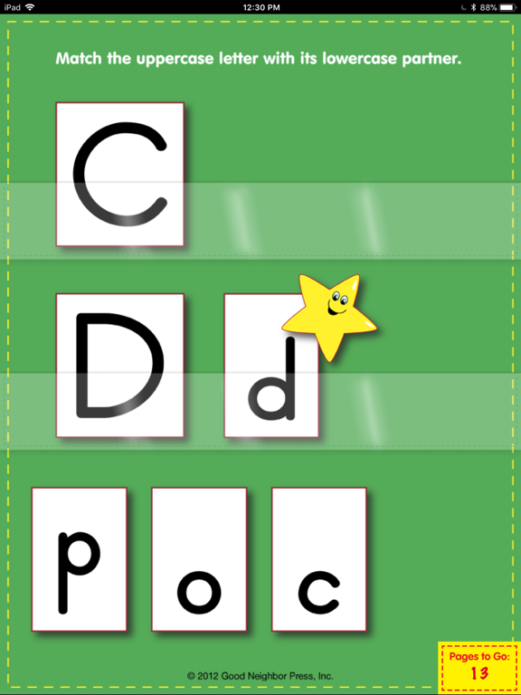 Screenshot #6 pour Upper and Lowercase Letters