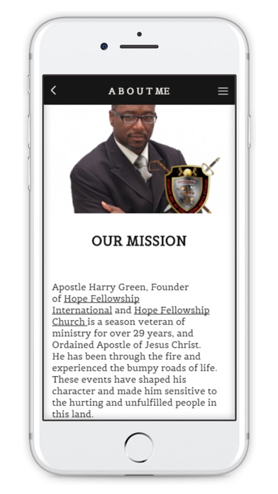 Harry Green Ministries screenshot 2