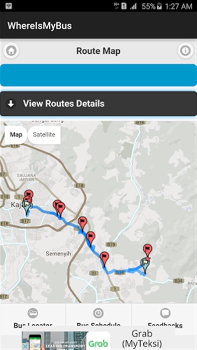 Whereismybus UNMC screenshot 2