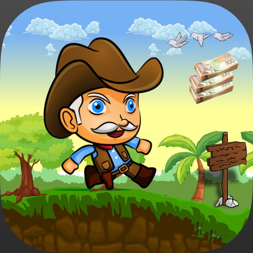Cowboy Run : running game icon