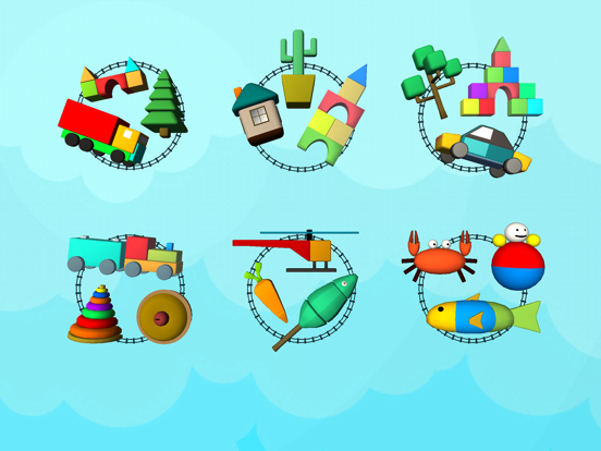 3D Baby Blocks Train games IXL iPad screenshot 5 - Education app