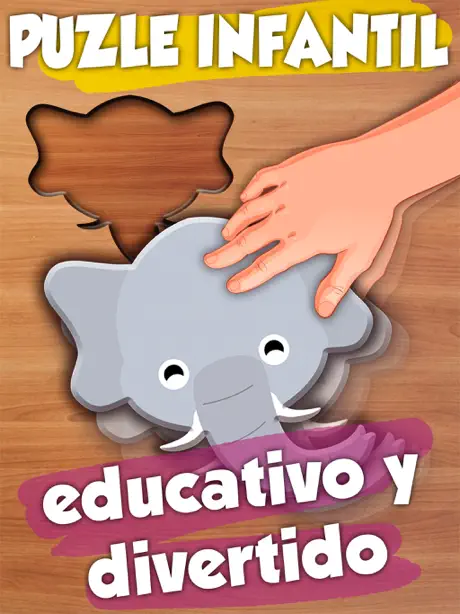 Rompecabezas de animales – Puzzle de madera