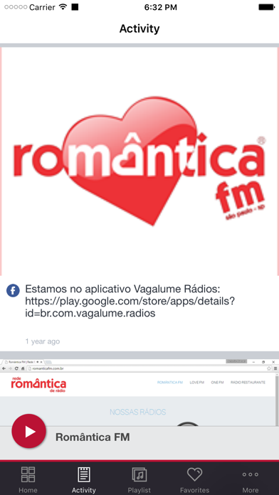 Romântica FM screenshot 2