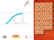 les minuscules cursives iPad Captures Décran 1