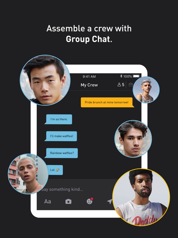 Grindr gay chat