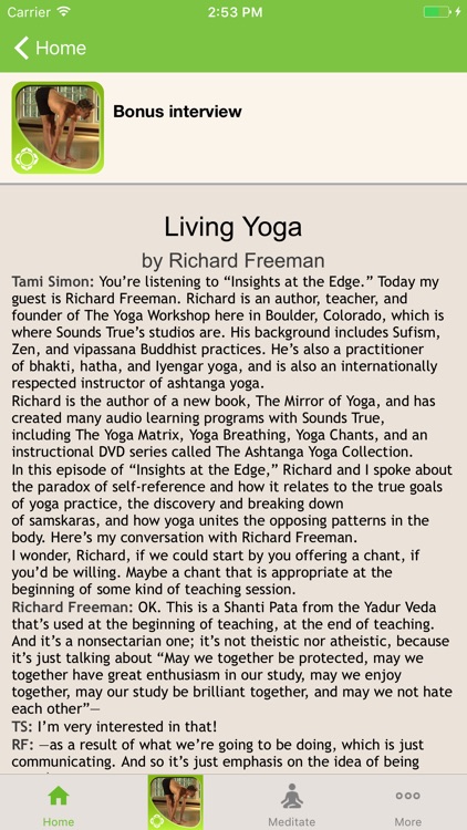 Ashtanga Yoga - Introduction - Richard Freeman screenshot-3