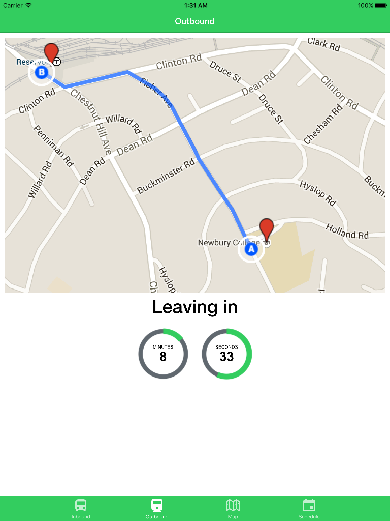 Newbury Shuttle screenshot 5