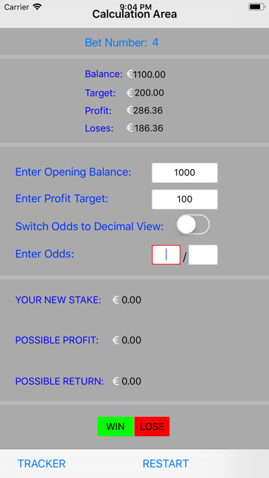 BetFriend Lite iPhone screenshot