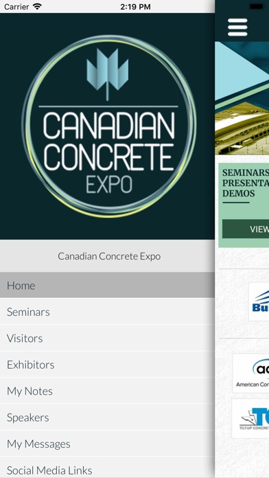Canadian Concrete Expo 2018 screenshot 2