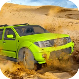 SUV Hilux Desert Driving