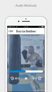 boxing training iphone screenshot 2